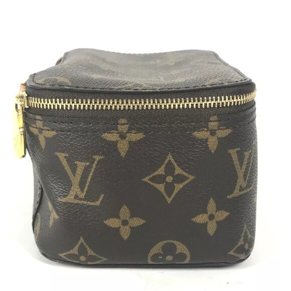 LOUIS VUITTON M43688 Monogram Cube-De-Langemont PM Makeup pouch Cosmetics Pouch - Picture 9 of 11